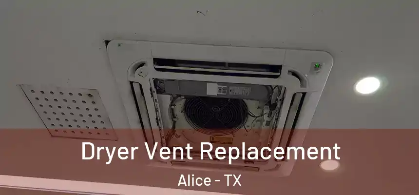  Dryer Vent Replacement Alice - TX