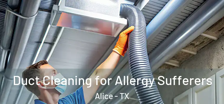 Duct Cleaning for Allergy Sufferers Alice - TX